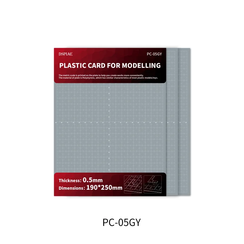 DSPIAE Plastic Card For Models - Image 2