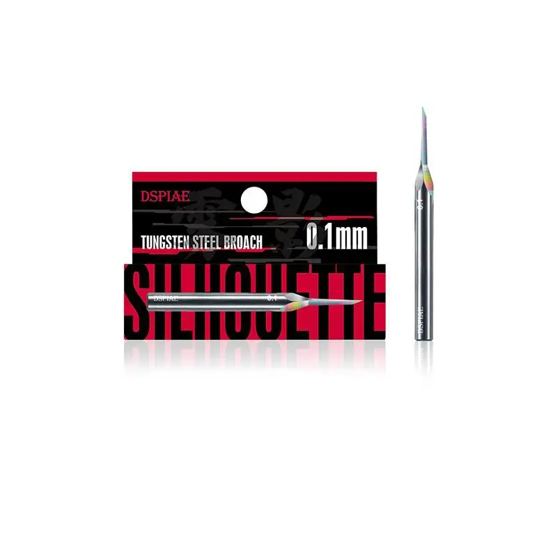 DSPIAE PT-TH PRO "SILHOUETTE" Tungsten Push Broach Carving Knife
