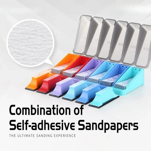 DSPIAE Sanding Sandpaper Set Grinding Polishing Model Sanding Tools XSP-S01 - Image 3