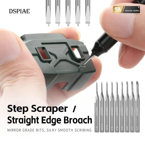 DSPIAE Straight Chisel Broach & Step Chisel Blade - Image 22