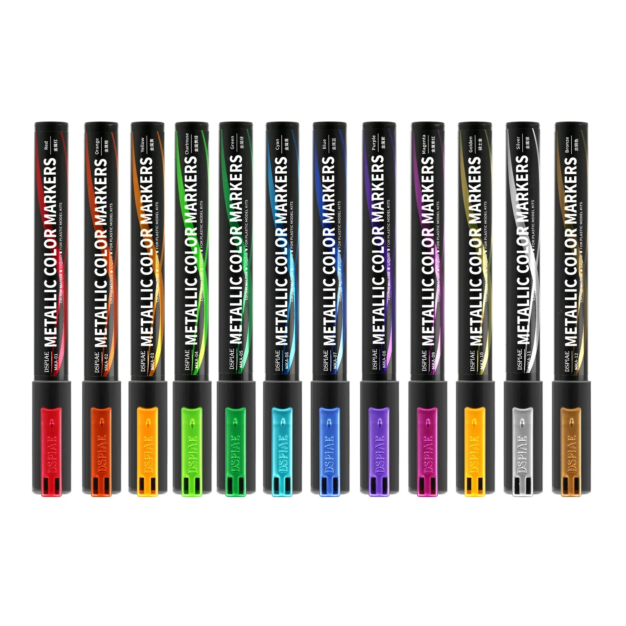 DSPIAE Super Metallic Color Markers MKA