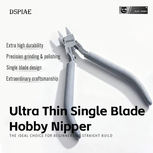 DSPIAE Ultra Thin Single Blade Hobby Nipper For Plastic Models ST-C2 - Image 2