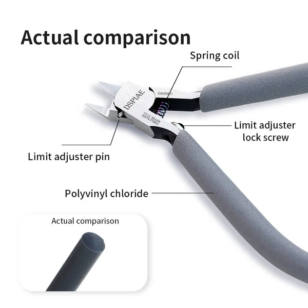 DSPIAE Ultra Thin Single Blade Hobby Nipper For Plastic Models ST-C2 - Image 5