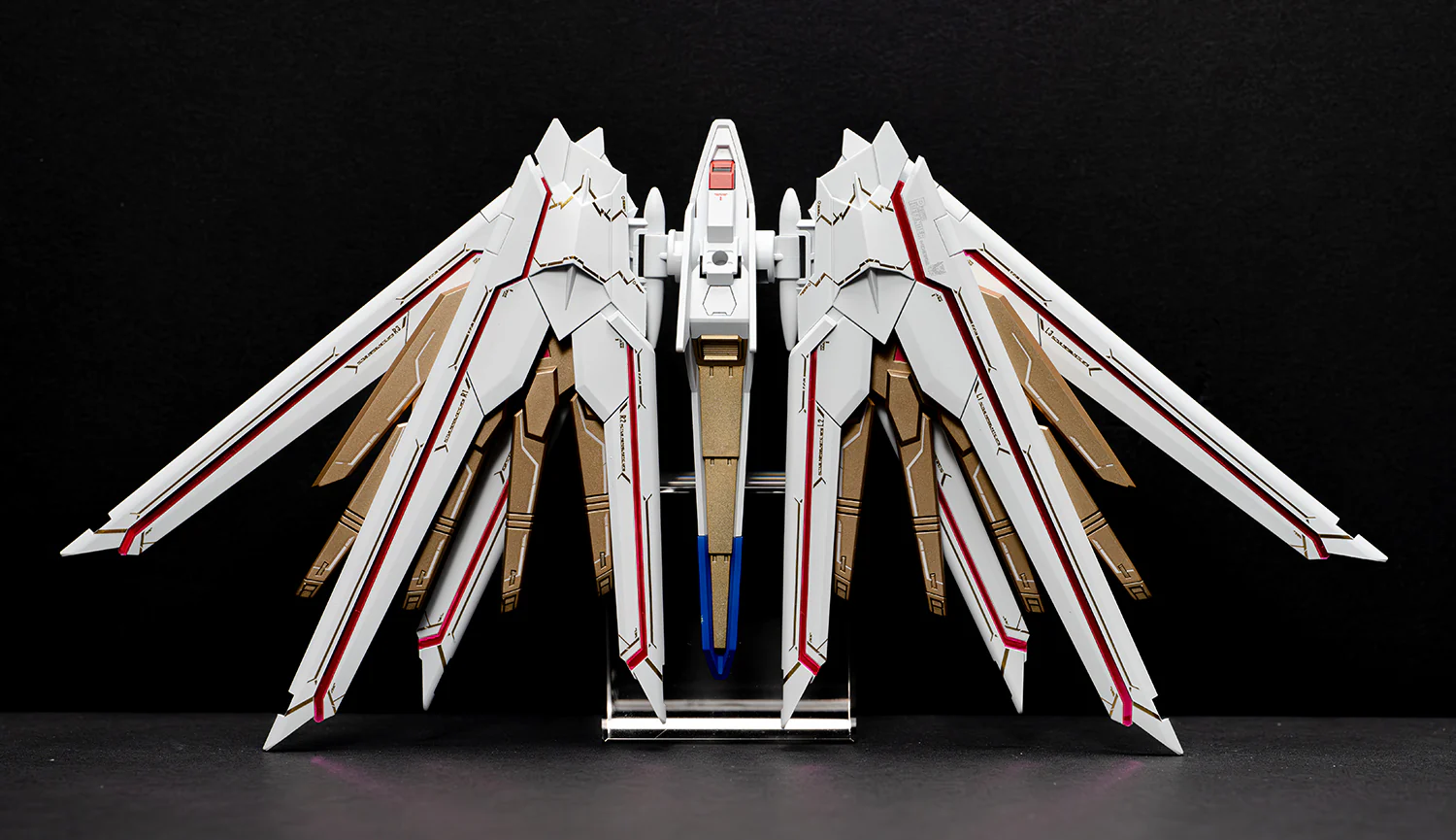 EVO Decal - HG 1/144 Mighty Strike Freedom Gundam - Fluorescent + Gold Foil - Image 10