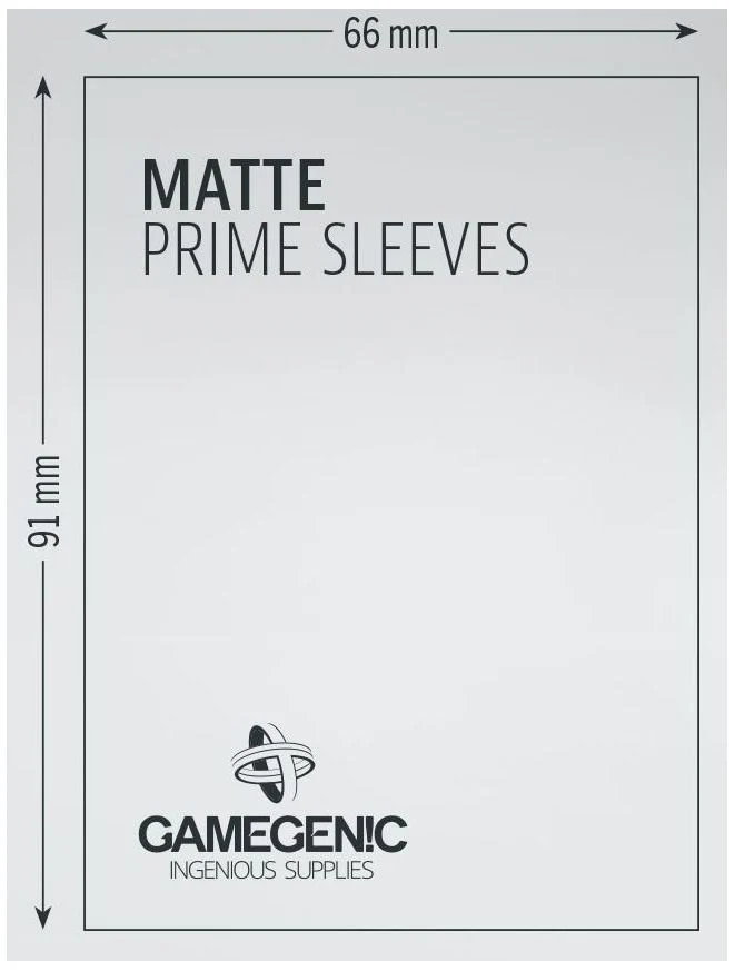 Gamegenic Matte Prime Card Sleeves Purple 100s 66mm x 91mm - Image 3