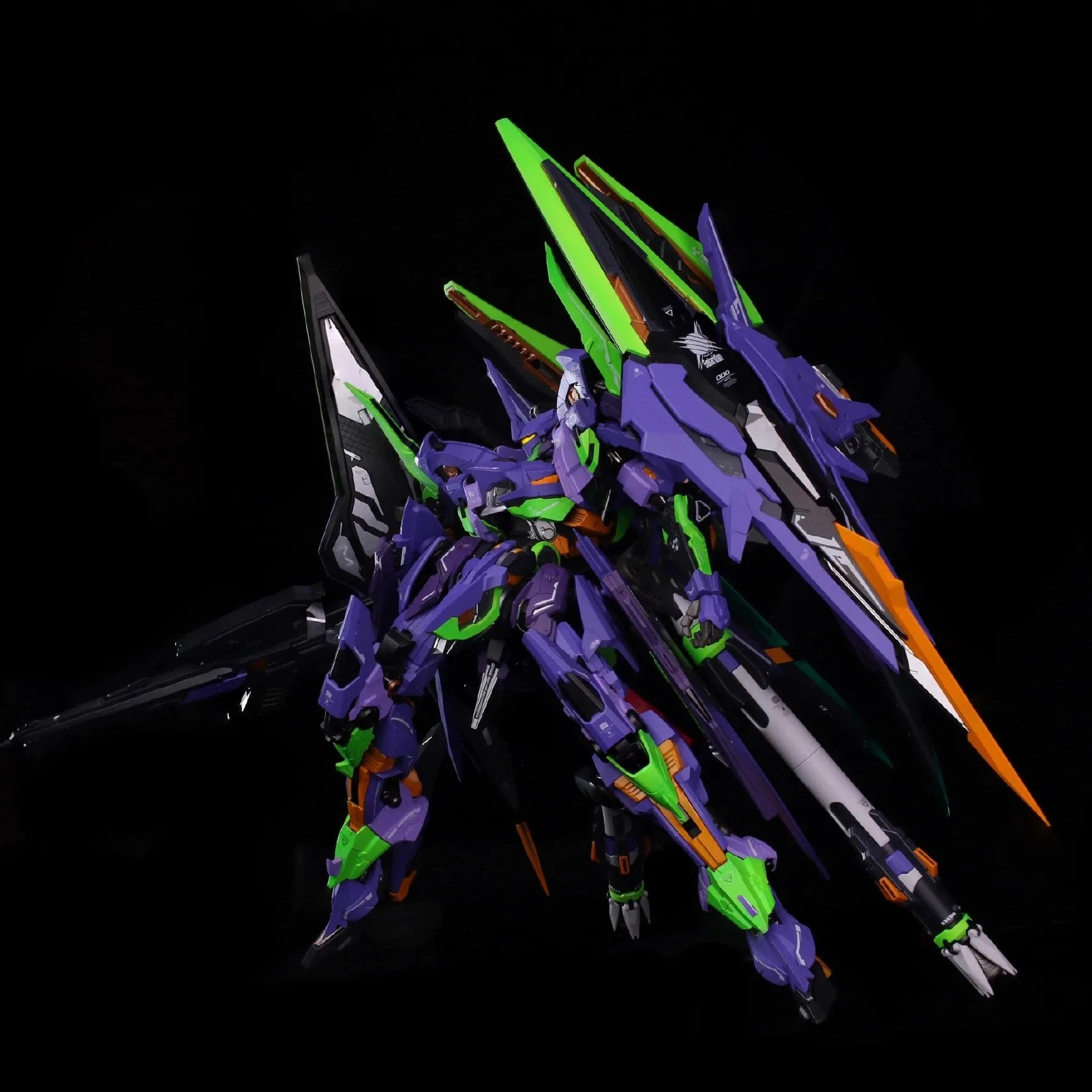 GM - 1/72 GM-001 Solaridian Die Casting Frame (Eva-01 Color) Model Kits