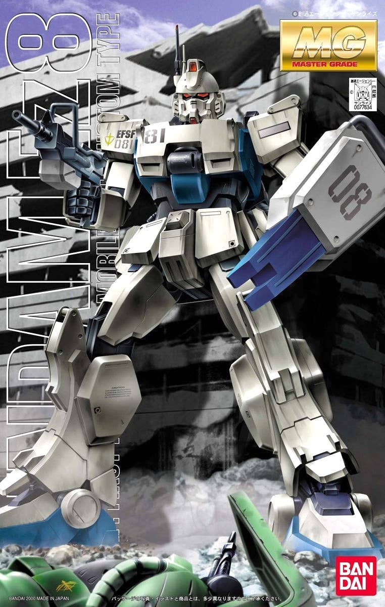 GUNDAM - 1/100 MG Gundam EZ-8 - Image 4