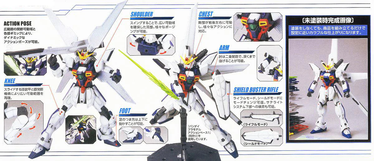 GUNDAM - 1/100 MG GX-9900 Gundam X - Image 6