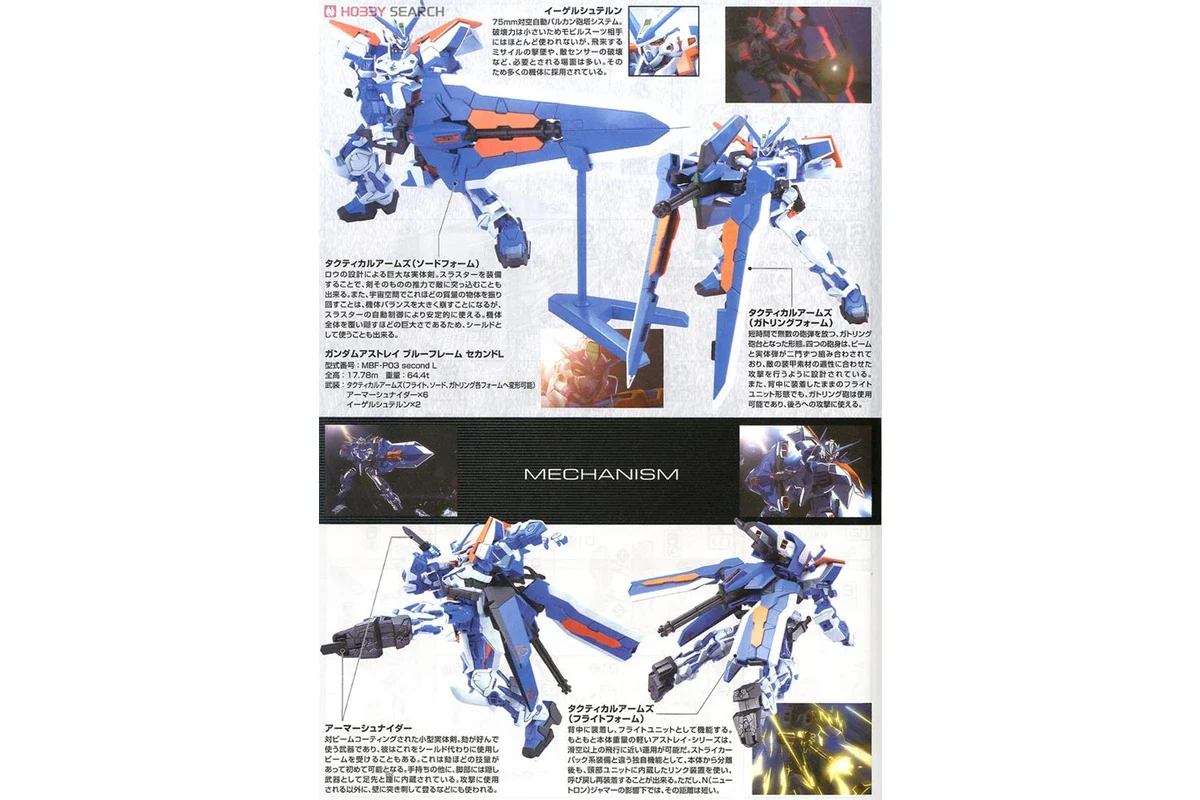 GUNDAM - 1/144 HG Gundam Astray Blue Frame 2nd - Image 4
