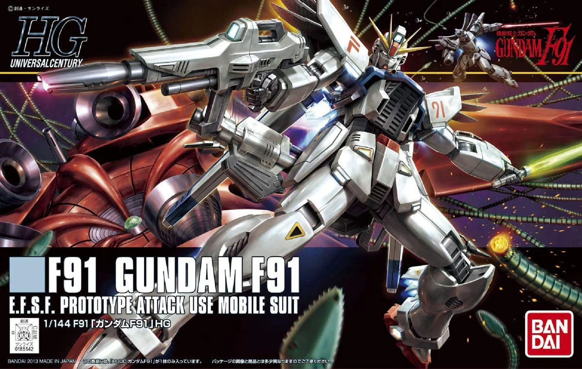 GUNDAM - 1/144 HGUC Gundam F91 - Image 4