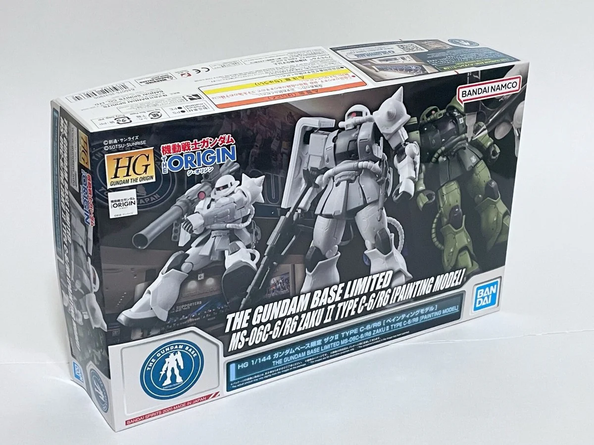 GUNDAM - 1/144 HG The Gundam Base Limited: MS-06C-6/R6 ZAKUⅡ TYPE C-6/R6[Paiting Model] - Image 4