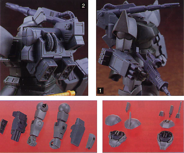 GUNDAM - 1/144 HGUC Gelgoog/Gelgoog Cannon - Image 3