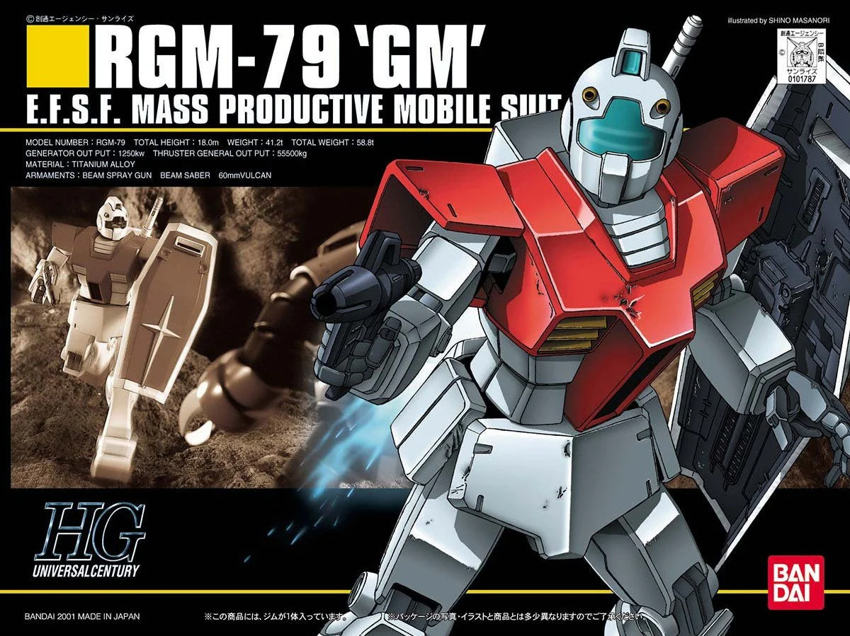 GUNDAM - 1/144 HGUC GM - Image 3