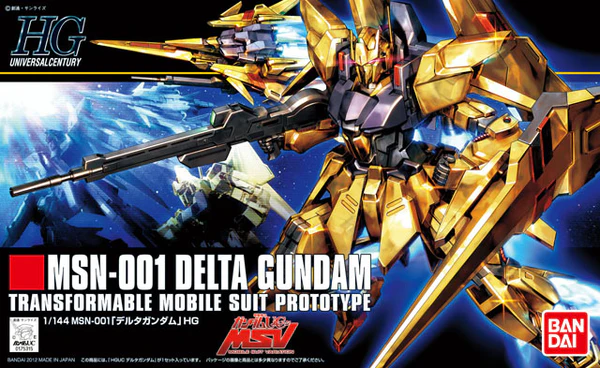 GUNDAM - 1/144 HGUC MSN-001 Delta Gundam - Image 6