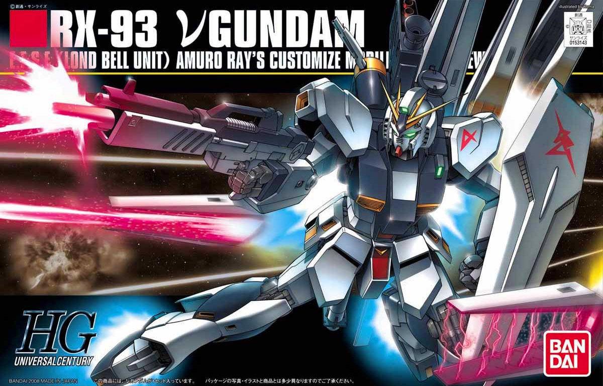 GUNDAM - 1/144 HGUC RX-93 Nu Gundam - Image 5