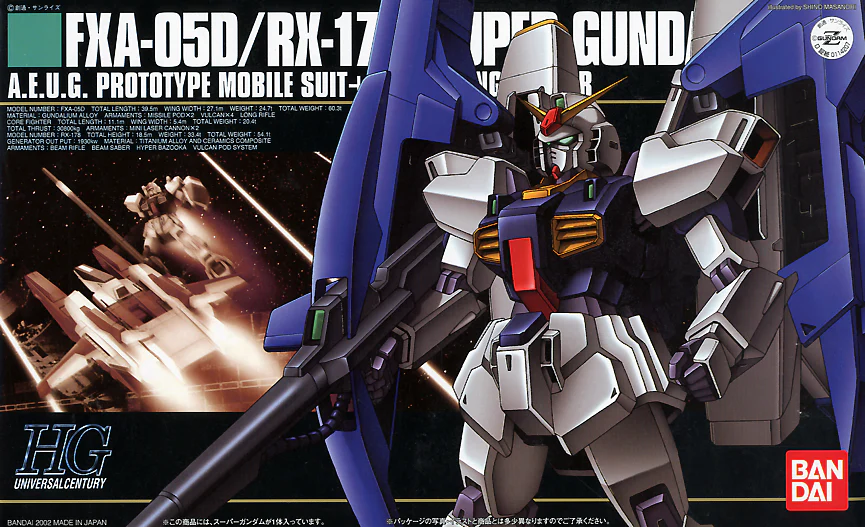 GUNDAM - 1/144 HGUC Super Gundam - Image 5
