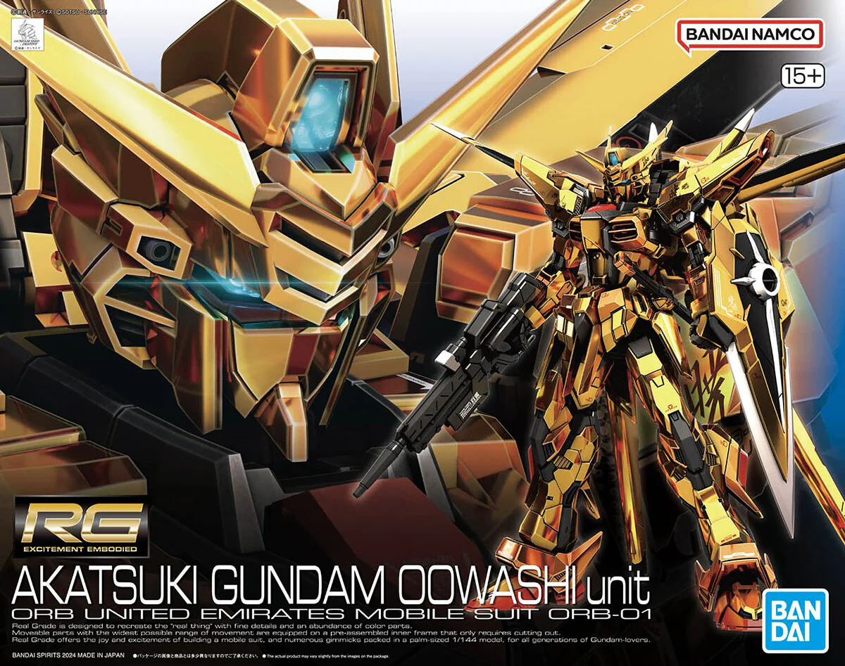 GUNDAM - 1/144 RG Akatsuki Gundam (Oowashi Pack) - Image 10