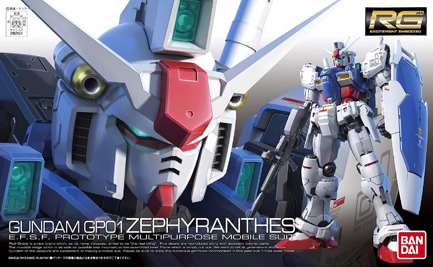 GUNDAM - 1/144 RG RX-78GP01 Gundam GP01 Zephyranthes - Image 4