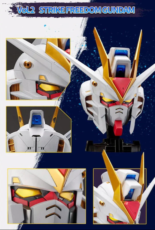 GUNDAM - BN Head Collection Vol.2 - Strike Freedom Gundam - Image 2