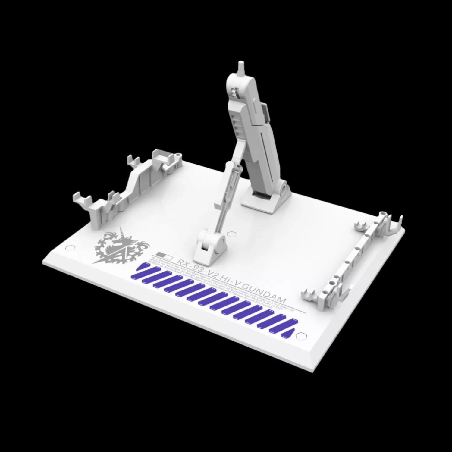DDB - 1/144 Weapon Rack Action Base for RG Hi-v