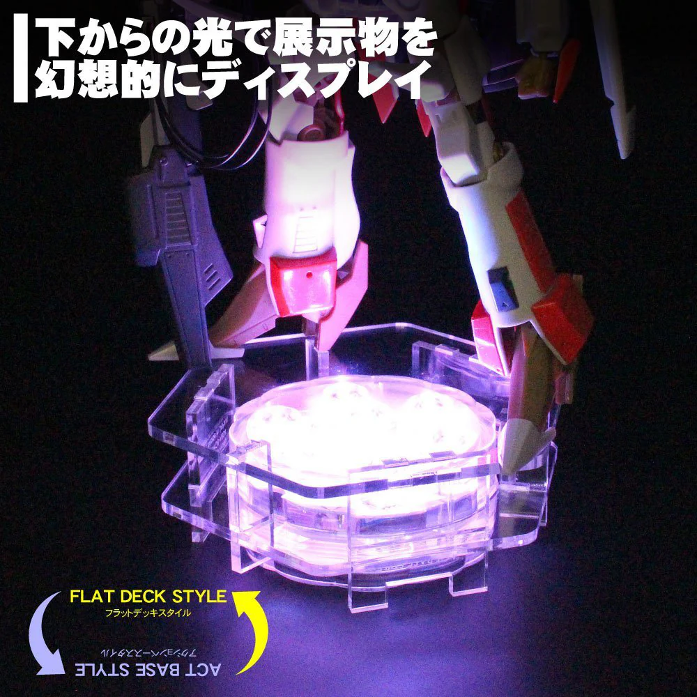 GUNDAM - Figure Stage Light Up Base AB5 LED Bundled Set [PRE-ORDER] - Image 4