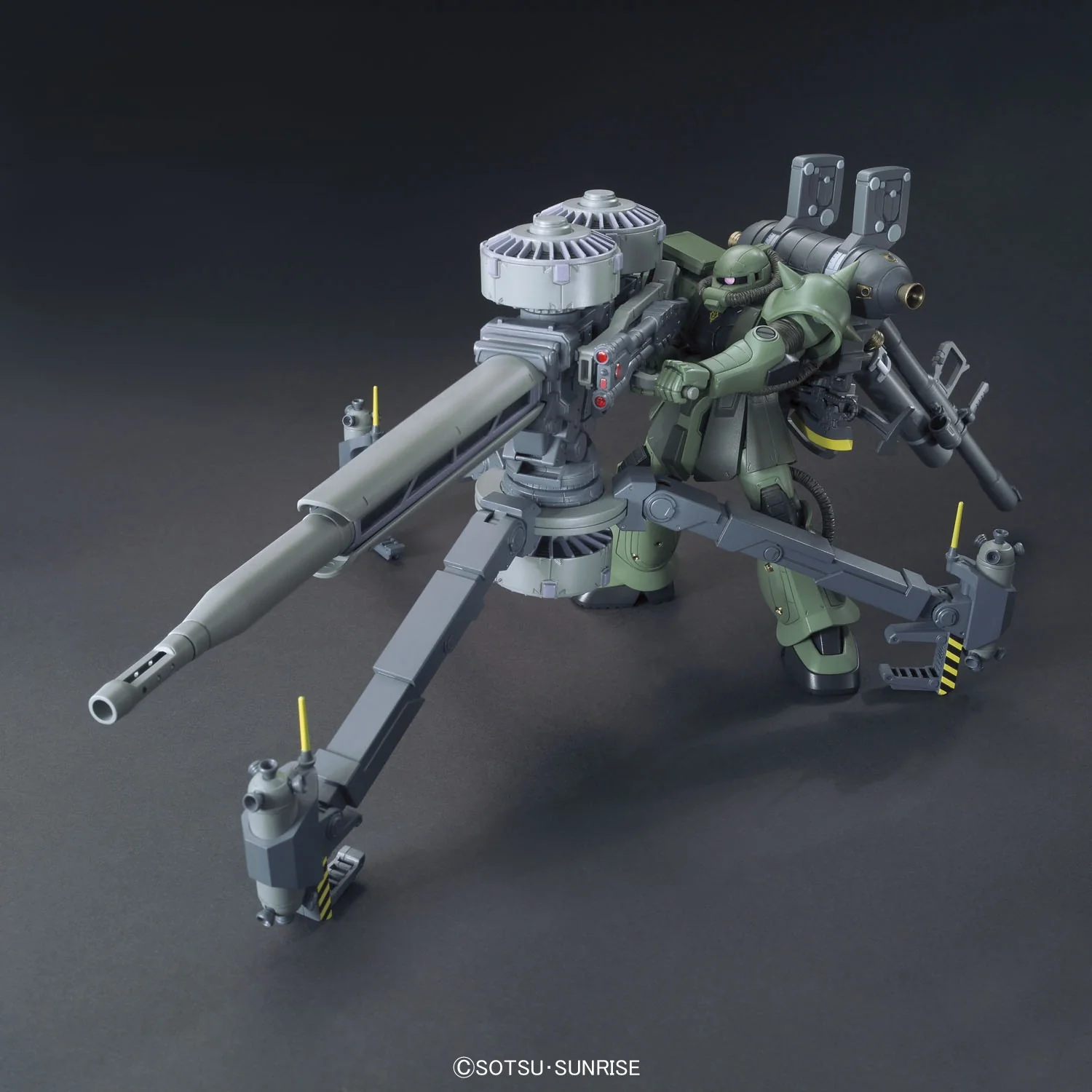 GUNDAM - HG 1/144 HG Zaku II + Big Gun Set [Thunderbolt Vers.] - Image 3