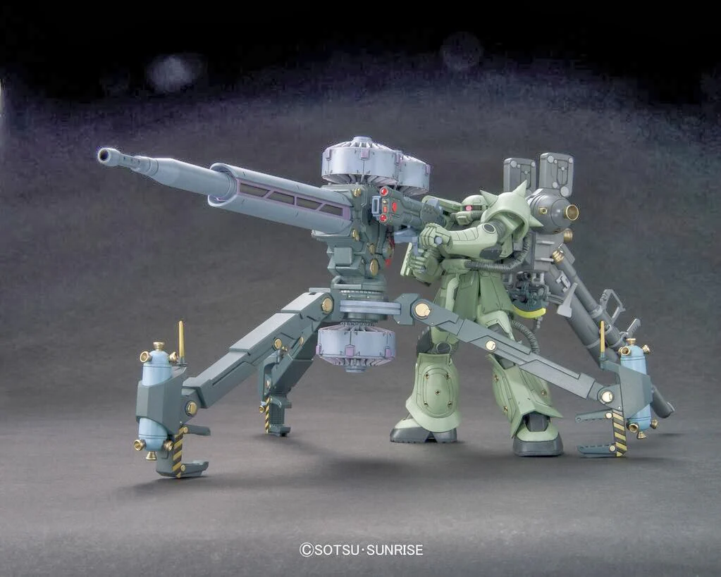 GUNDAM - HG 1/144 HG Zaku II + Big Gun Set [Thunderbolt Vers.] - Image 4