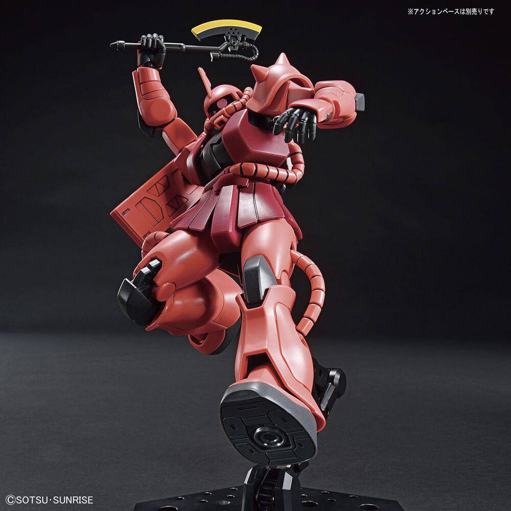 GUNDAM - HGUC 1/144 MS-06S Zaku II Model Kit - Image 3