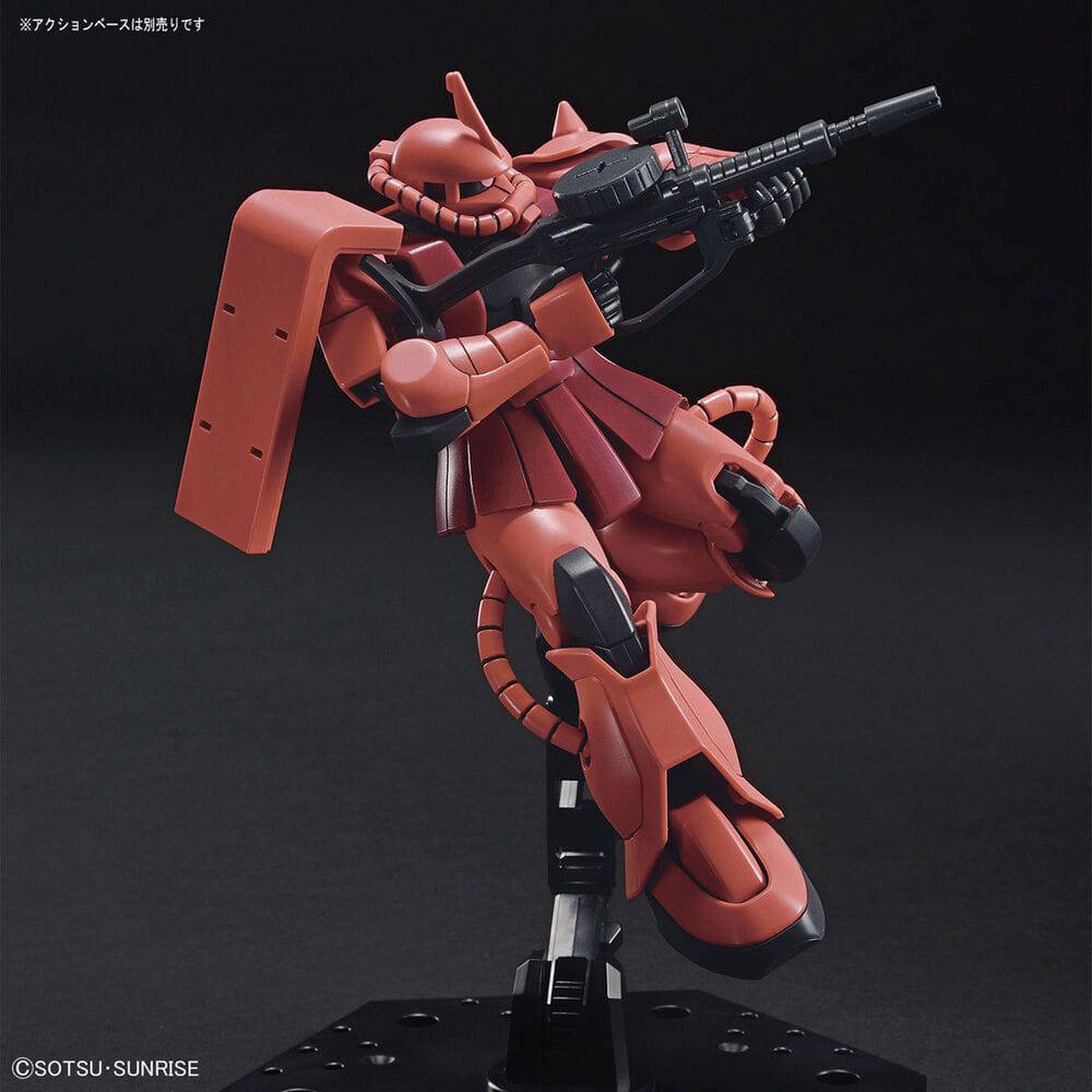 GUNDAM - HGUC 1/144 MS-06S Zaku II Model Kit - Image 4