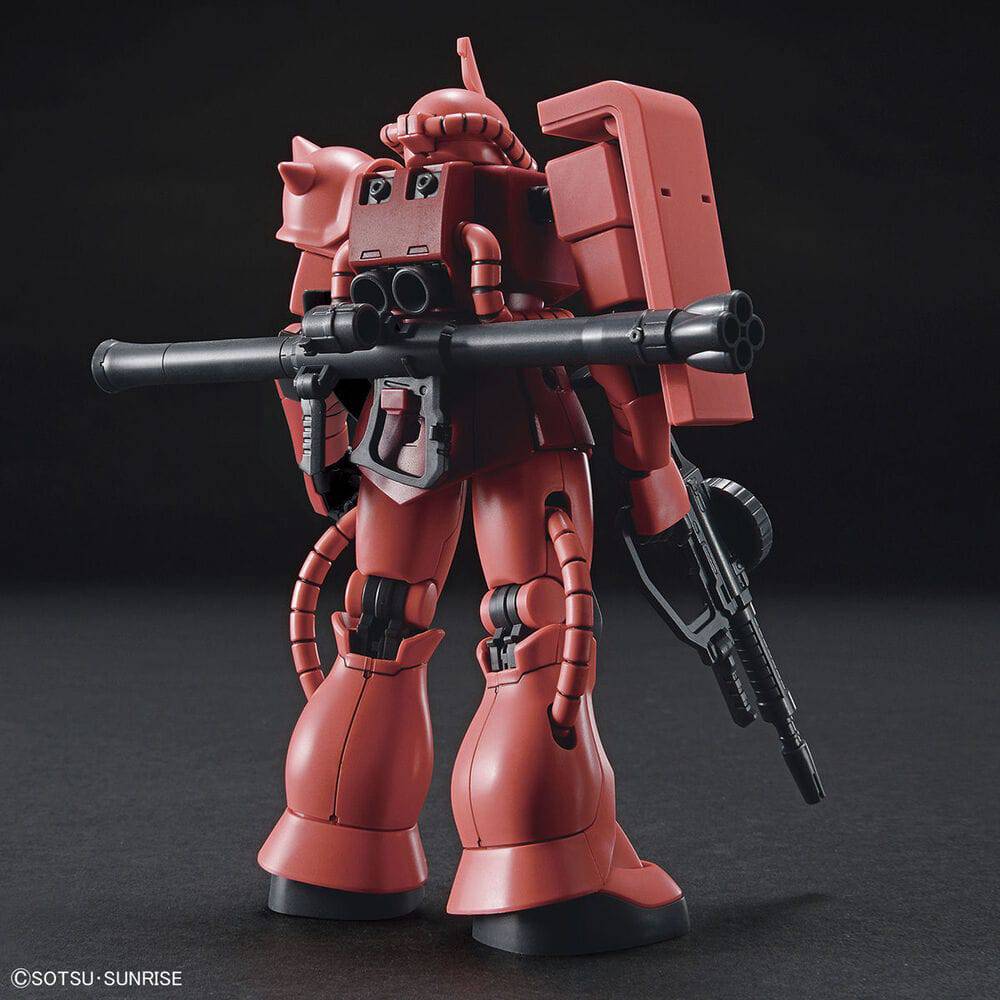 GUNDAM - HGUC 1/144 MS-06S Zaku II Model Kit - Image 5