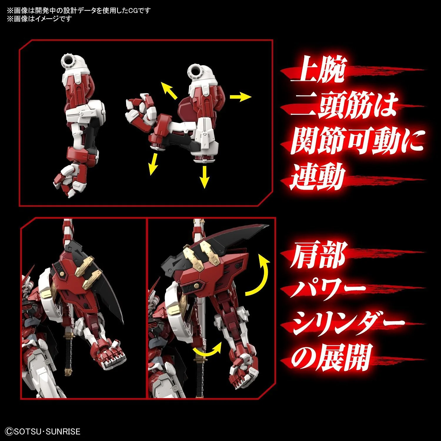 GUNDAM - HiRM 1/100 Astray Red Frame Powered Red - Image 6