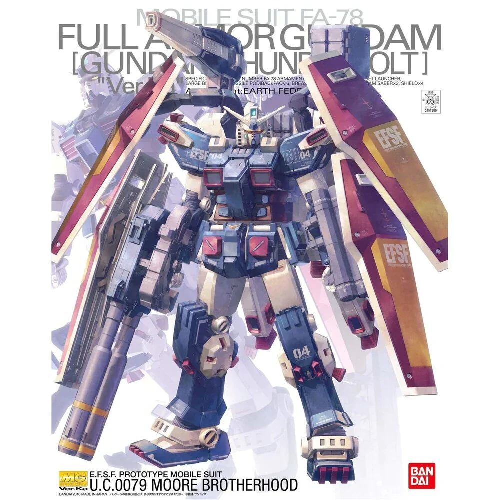 GUNDAM - MG 1/100 Full Armor Gundam Ver.ka [Gundam Thunderbolt] - Image 5