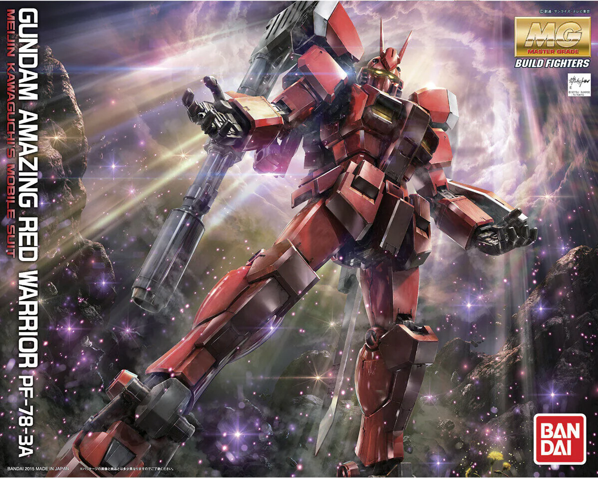 GUNDAM - P-Bandai: MG 1/100 Gundam Amazing Red Warrior Damaged Box - Image 10