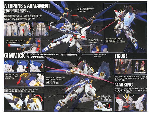GUNDAM - MG 1/100 Strike Freedom Gundam Full Burst Mode - Image 4