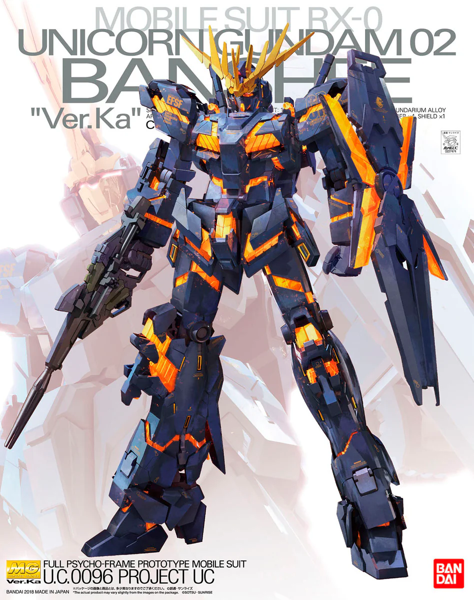 GUNDAM - MG 1/100 Unicorn Gundam 02 Banshee Ver.ka - Image 8