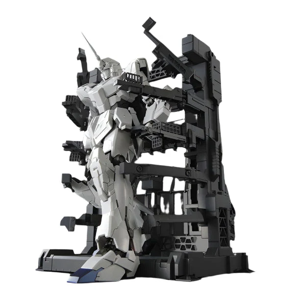 GUNDAM - MG 1/100 Unicorn Gundam HD Colour + MS Cage - Image 4