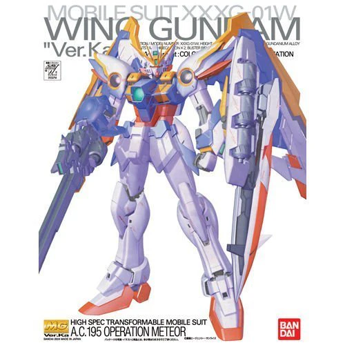 GUNDAM - MG 1/100 WING GUNDAM Ver. Ka - Image 7