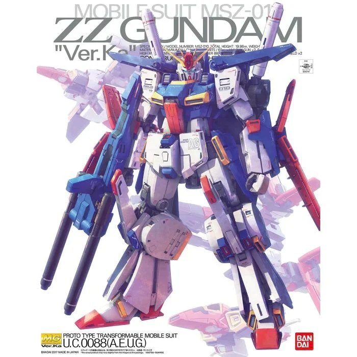 GUNDAM - MG 1/100 ZZ Gundam Ver.Ka - Image 10