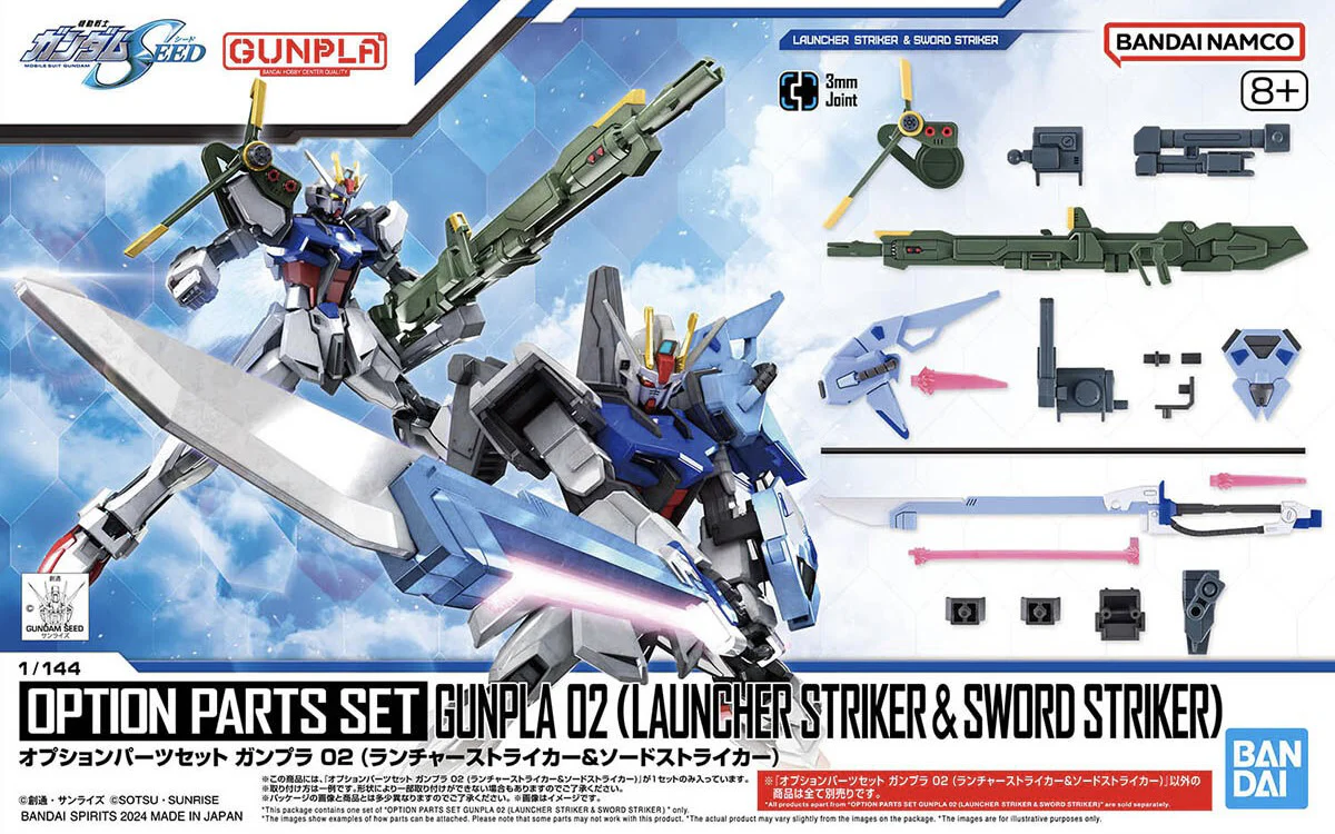 GUNDAM - Option Parts Set Gunpla 02 (Launcher Striker & Sword Striker) - Image 8
