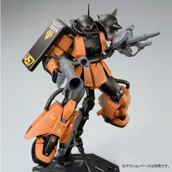 GUNDAM - P-Bandai 1/100 MG MS-06R-2 High Mobility Zaku II [Gabby Hazard Colors] - Image 7