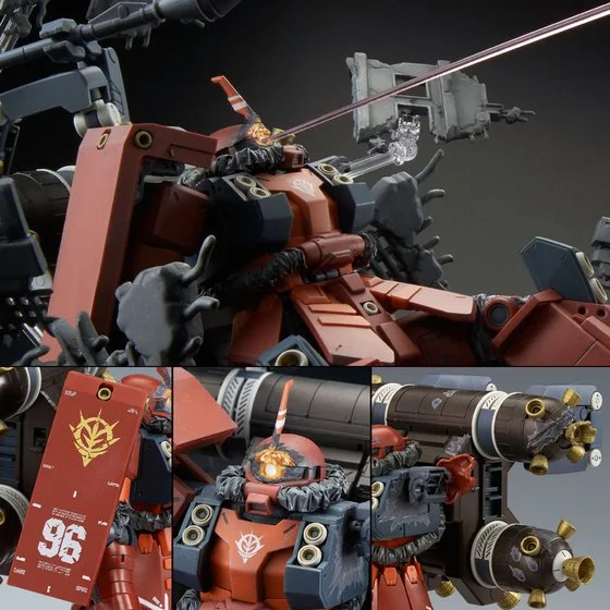GUNDAM - P-Bandai 1/100 MG Psycho Zaku [Gundam Thunderbolt] Ver. Ka “Final Battle ver.” - Image 7