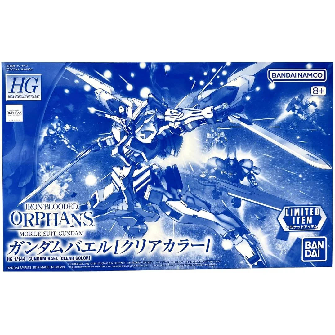 GUNDAM - P-Bandai 1/144 HG Gundam Bael [Clear Color] - Image 3