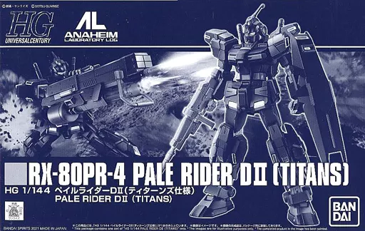 GUNDAM - P-Bandai 1/144 HG Pale Rider D II (Titans) - Image 10