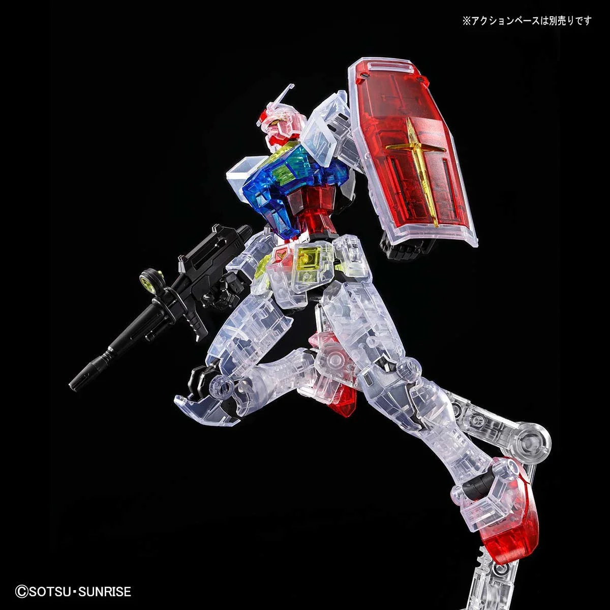 GUNDAM - P-Bandai 1/144 HG RX-78-2 Gundam [Beyong Global - Clear Color] - Image 3