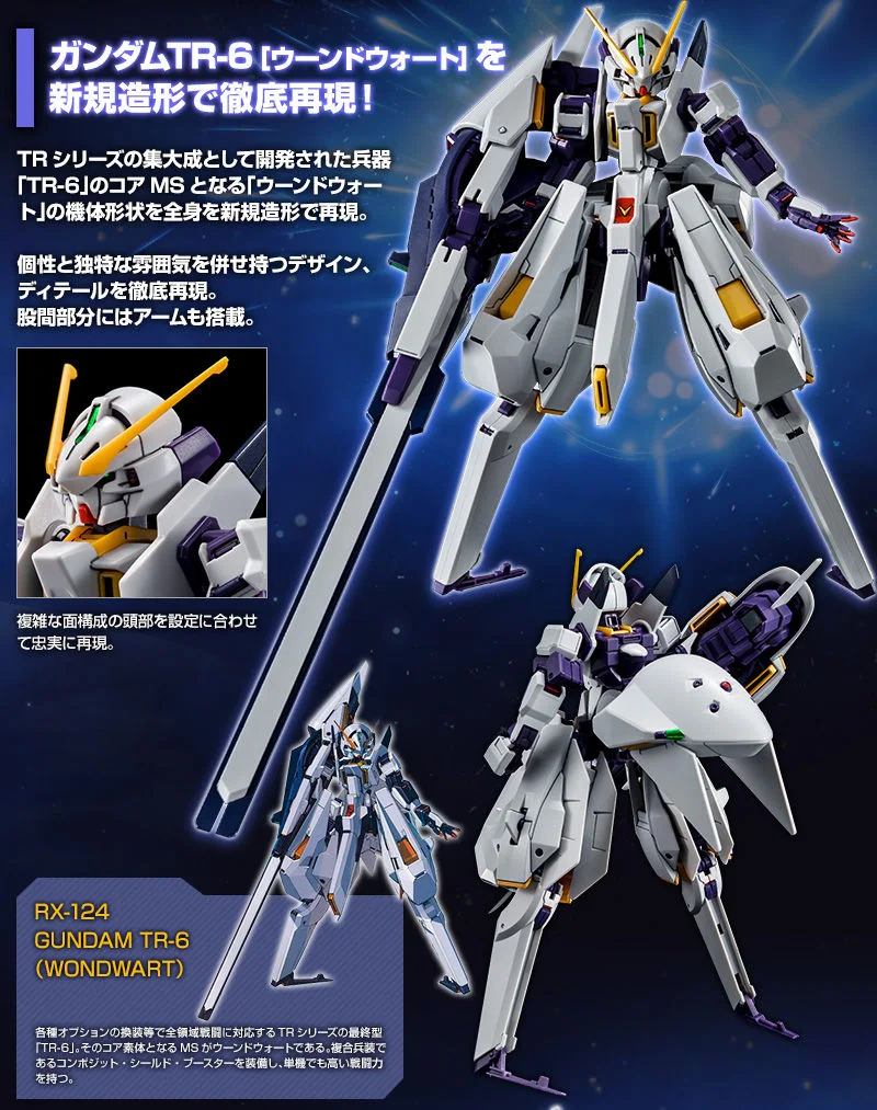 GUNDAM - P-Bandai: 1/144 HGUC RX-124 Gundam TR-6 (Woundwort) - Image 13