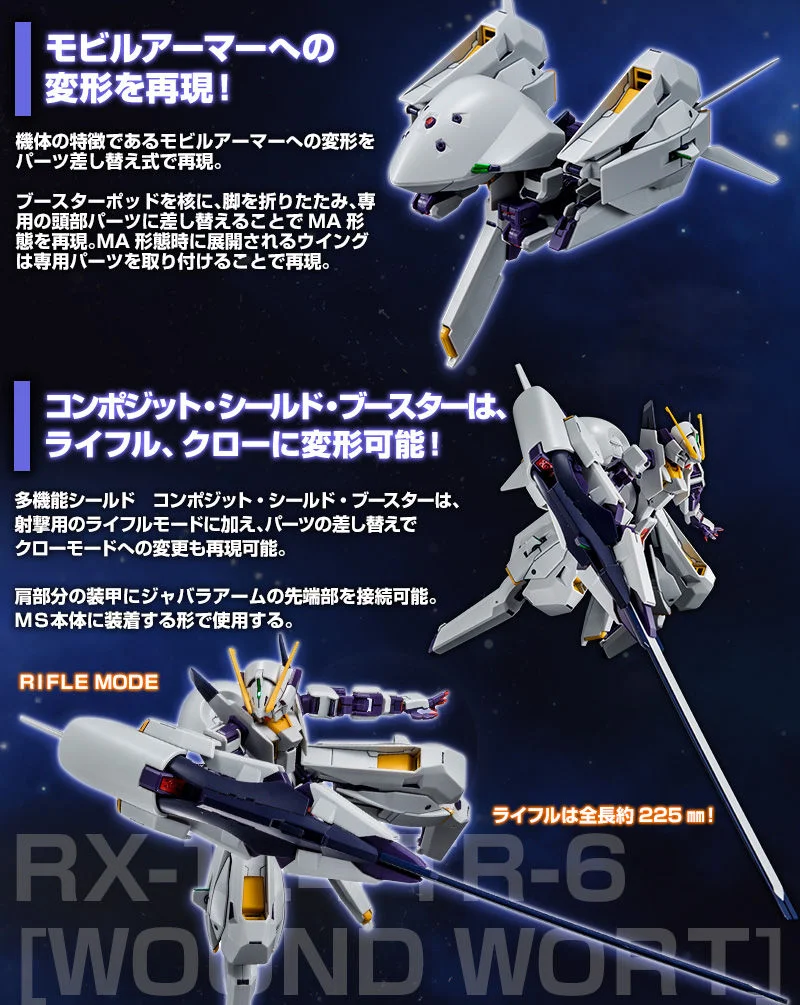 GUNDAM - P-Bandai: 1/144 HGUC RX-124 Gundam TR-6 (Woundwort) - Image 14