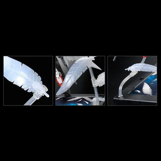 GUNDAM - P-Bandai: 1/144 RG Wing Zero EW Seraphim Feather Set - Image 4