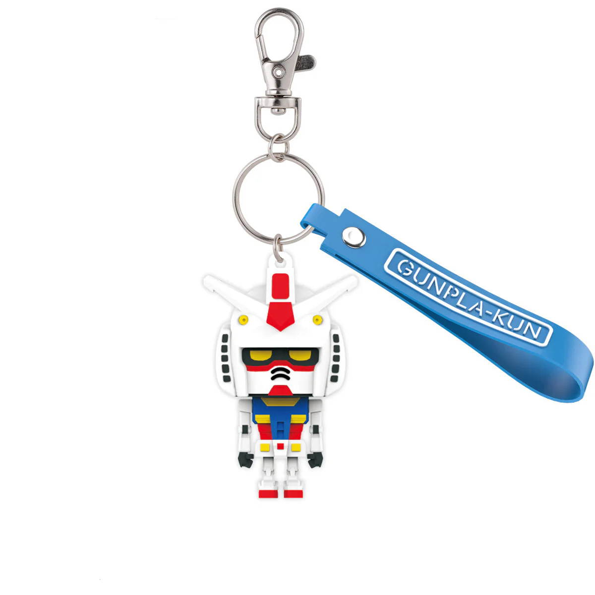 GUNDAM - Gunpla-Kun 3D Rubber Mascot Keychain