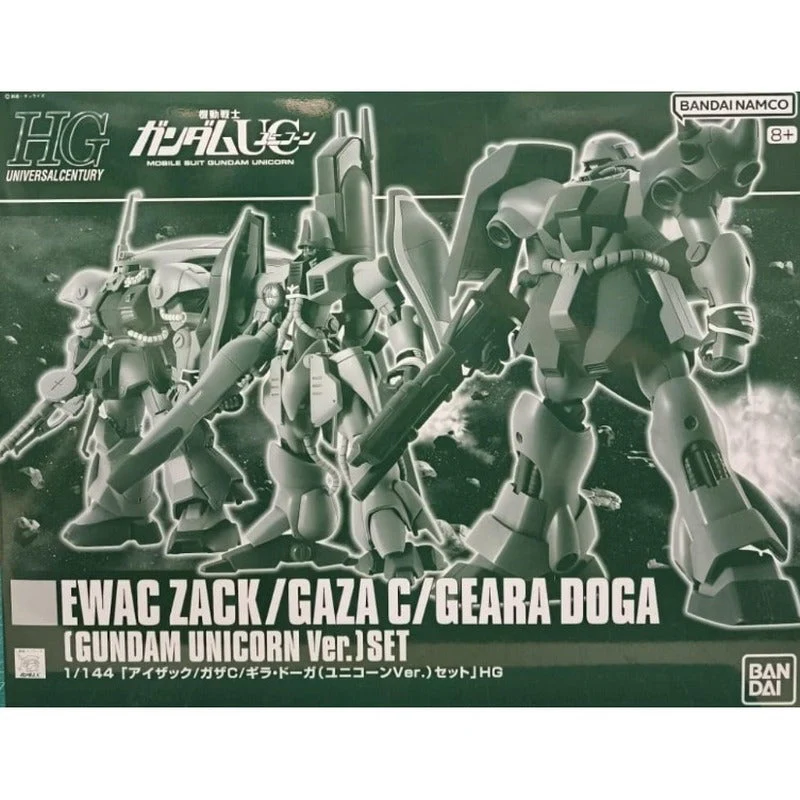 GUNDAM - P-Bandai HG 1/144 Ewac Zack / Geara Doga / Gaza C (Unicorn Ver.) [PRE-ORDER] - Image 12