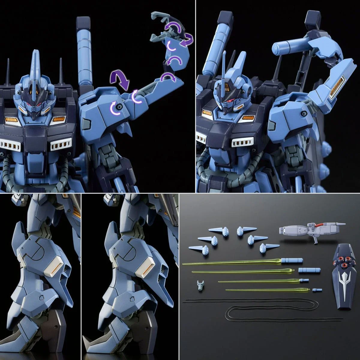 GUNDAM - P-Bandai: HGUC 1/144 AMX-018 [HADES] Todesritter - Image 8